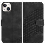 Capa de Couro para Telemóvel com Cabeça de Elefante em Relevo e Cordão, Para iPhone 16 Pro, Para iPhone 16 Plus, Para iPhone 16, Para iPhone 15 Pro Max, Para iPhone 15 Pro, Para iPhone 15 Plus
