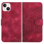 Capa de Couro para Telemóvel com Cabeça de Elefante em Relevo e Cordão, Para iPhone 16 Pro, Para iPhone 16 Plus, Para iPhone 16, Para iPhone 15 Pro Max, Para iPhone 15 Pro, Para iPhone 15 Plus