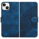 Capa de Couro para Telemóvel com Cabeça de Elefante em Relevo e Cordão, Para iPhone 16 Pro, Para iPhone 16 Plus, Para iPhone 16, Para iPhone 15 Pro Max, Para iPhone 15 Pro, Para iPhone 15 Plus