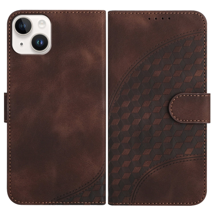 Capa de Couro para Telemóvel com Cabeça de Elefante em Relevo e Cordão, Para iPhone 16 Pro, Para iPhone 16 Plus, Para iPhone 16, Para iPhone 15 Pro Max, Para iPhone 15 Pro, Para iPhone 15 Plus