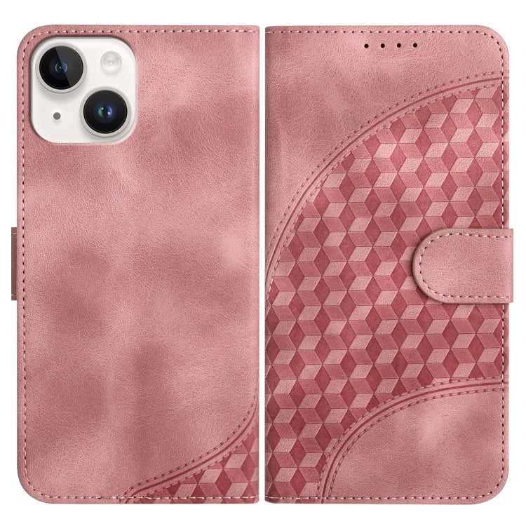YX0060 Elephant Head Embossed Phone Leather Case with Lanyard, For iPhone 13 Pro Max, For iPhone 13 Pro, For iPhone 13, For iPhone 13 mini, For iPhone 12/12 Pro, For iPhone 12 Pro Max
