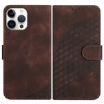 YX0060 Elephant Head Embossed Phone Leather Case with Lanyard, For iPhone 13 Pro Max, For iPhone 13 Pro, For iPhone 13, For iPhone 13 mini, For iPhone 12/12 Pro, For iPhone 12 Pro Max