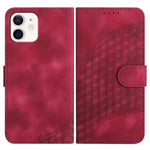 YX0060 Elephant Head Embossed Phone Leather Case with Lanyard, For iPhone 12 mini, For iPhone 11 Pro Max, For iPhone 11, For iPhone 11 Pro, For iPhone XS / X, For iPhone XR
