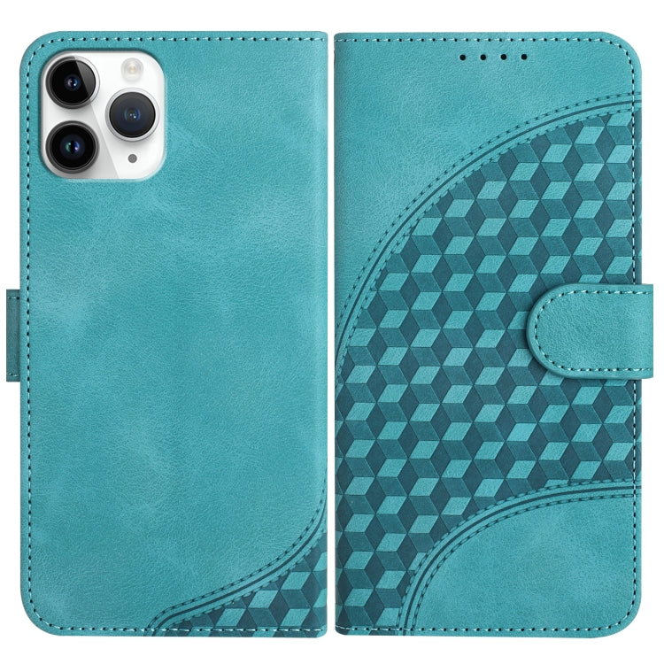 YX0060 Elephant Head Embossed Phone Leather Case with Lanyard, For iPhone 12 mini, For iPhone 11 Pro Max, For iPhone 11, For iPhone 11 Pro, For iPhone XS / X, For iPhone XR