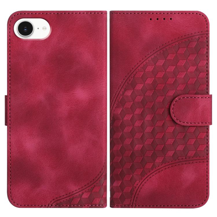 Capa de Couro para Telemóvel com Cabeça de Elefante em Relevo e Cordão, Para iPhone 17e / 16e, Para iPhone 17 Pro Max, Para iPhone 17 Pro, Para iPhone 17, Para iPhone Air, Para iPhone 16 Pro Max