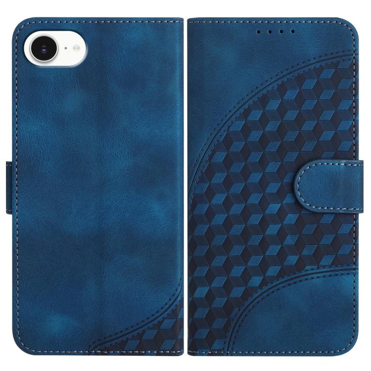 Capa de Couro para Telemóvel com Cabeça de Elefante em Relevo e Cordão, Para iPhone 17e / 16e, Para iPhone 17 Pro Max, Para iPhone 17 Pro, Para iPhone 17, Para iPhone Air, Para iPhone 16 Pro Max