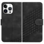 Capa de Couro para Telemóvel com Cabeça de Elefante em Relevo e Cordão, Para iPhone 17e / 16e, Para iPhone 17 Pro Max, Para iPhone 17 Pro, Para iPhone 17, Para iPhone Air, Para iPhone 16 Pro Max