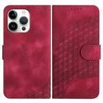 Capa de Couro para Telemóvel com Cabeça de Elefante em Relevo e Cordão, Para iPhone 17e / 16e, Para iPhone 17 Pro Max, Para iPhone 17 Pro, Para iPhone 17, Para iPhone Air, Para iPhone 16 Pro Max
