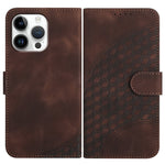 Capa de Couro para Telemóvel com Cabeça de Elefante em Relevo e Cordão, Para iPhone 17e / 16e, Para iPhone 17 Pro Max, Para iPhone 17 Pro, Para iPhone 17, Para iPhone Air, Para iPhone 16 Pro Max