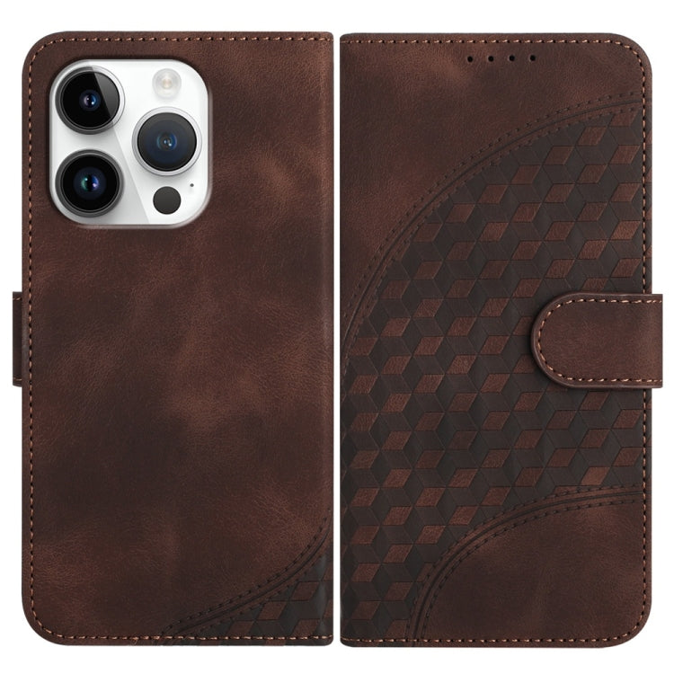 Capa de Couro para Telemóvel com Cabeça de Elefante em Relevo e Cordão, Para iPhone 16 Pro, Para iPhone 16 Plus, Para iPhone 16, Para iPhone 15 Pro Max, Para iPhone 15 Pro, Para iPhone 15 Plus