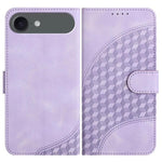 Capa de Couro para Telemóvel com Cabeça de Elefante em Relevo e Cordão, Para iPhone 17e / 16e, Para iPhone 17 Pro Max, Para iPhone 17 Pro, Para iPhone 17, Para iPhone Air, Para iPhone 16 Pro Max