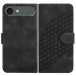 Capa de Couro para Telemóvel com Cabeça de Elefante em Relevo e Cordão, Para iPhone 17e / 16e, Para iPhone 17 Pro Max, Para iPhone 17 Pro, Para iPhone 17, Para iPhone Air, Para iPhone 16 Pro Max