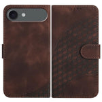 Capa de Couro para Telemóvel com Cabeça de Elefante em Relevo e Cordão, Para iPhone 17e / 16e, Para iPhone 17 Pro Max, Para iPhone 17 Pro, Para iPhone 17, Para iPhone Air, Para iPhone 16 Pro Max