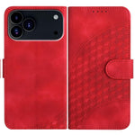Capa de Couro para Telemóvel com Cabeça de Elefante em Relevo e Cordão, Para iPhone 17e / 16e, Para iPhone 17 Pro Max, Para iPhone 17 Pro, Para iPhone 17, Para iPhone Air, Para iPhone 16 Pro Max