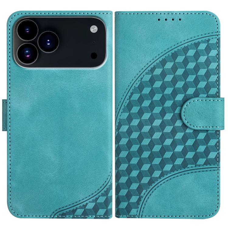 Capa de Couro para Telemóvel com Cabeça de Elefante em Relevo e Cordão, Para iPhone 17e / 16e, Para iPhone 17 Pro Max, Para iPhone 17 Pro, Para iPhone 17, Para iPhone Air, Para iPhone 16 Pro Max