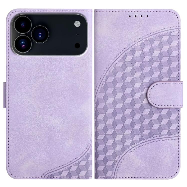 Capa de Couro para Telemóvel com Cabeça de Elefante em Relevo e Cordão, Para iPhone 17e / 16e, Para iPhone 17 Pro Max, Para iPhone 17 Pro, Para iPhone 17, Para iPhone Air, Para iPhone 16 Pro Max