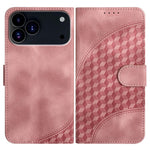 Capa de Couro para Telemóvel com Cabeça de Elefante em Relevo e Cordão, Para iPhone 17e / 16e, Para iPhone 17 Pro Max, Para iPhone 17 Pro, Para iPhone 17, Para iPhone Air, Para iPhone 16 Pro Max