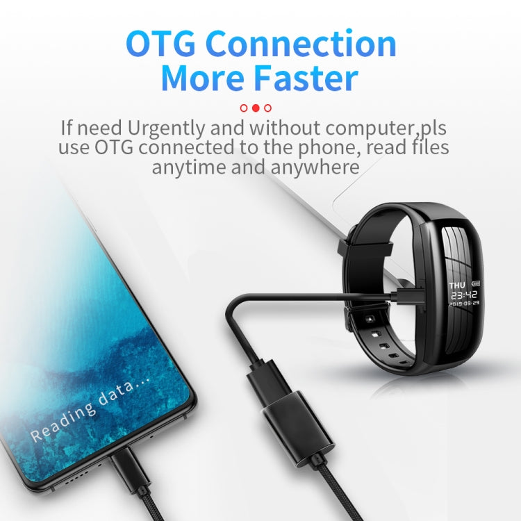 Pulseira Eletrónica de Gravação Inteligente JNN C5 com Redução de Ruído HD, 8GB, 16GB, 32GB, 64GB, 128GB
