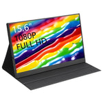 Monitor Portátil de 15,6 polegadas HDR 1080P Ecrã IPS, 15,6 polegadas 1080P