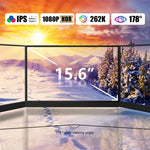 Monitor Portátil de 15,6 polegadas HDR 1080P Ecrã IPS, 15,6 polegadas 1080P