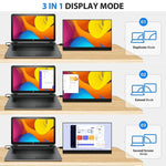 Monitor Portátil de 15,6 polegadas HDR 1080P Ecrã IPS, 15,6 polegadas 1080P