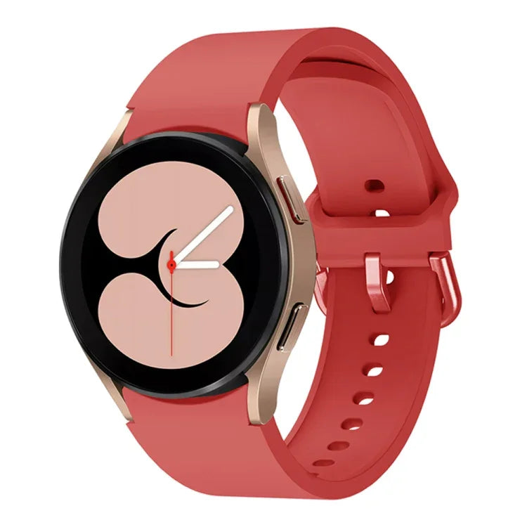 Pulseira Desportiva em Silicone com Fivela Colorida, Para Samsung Galaxy Watch 6 / 6 Classic