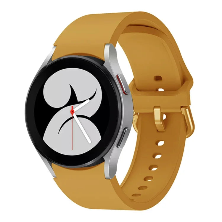 Pulseira Desportiva em Silicone com Fivela Colorida, Para Samsung Galaxy Watch 6 / 6 Classic
