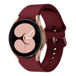 Pulseira Desportiva em Silicone com Fivela Colorida, Para Samsung Galaxy Watch 6 / 6 Classic