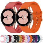 Pulseira Desportiva em Silicone com Fivela Colorida, Para Samsung Galaxy Watch 6 / 6 Classic