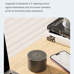EWA A129 Altifalante Metálico Mini Bluetooth 5.0 com Radiador de Graves
