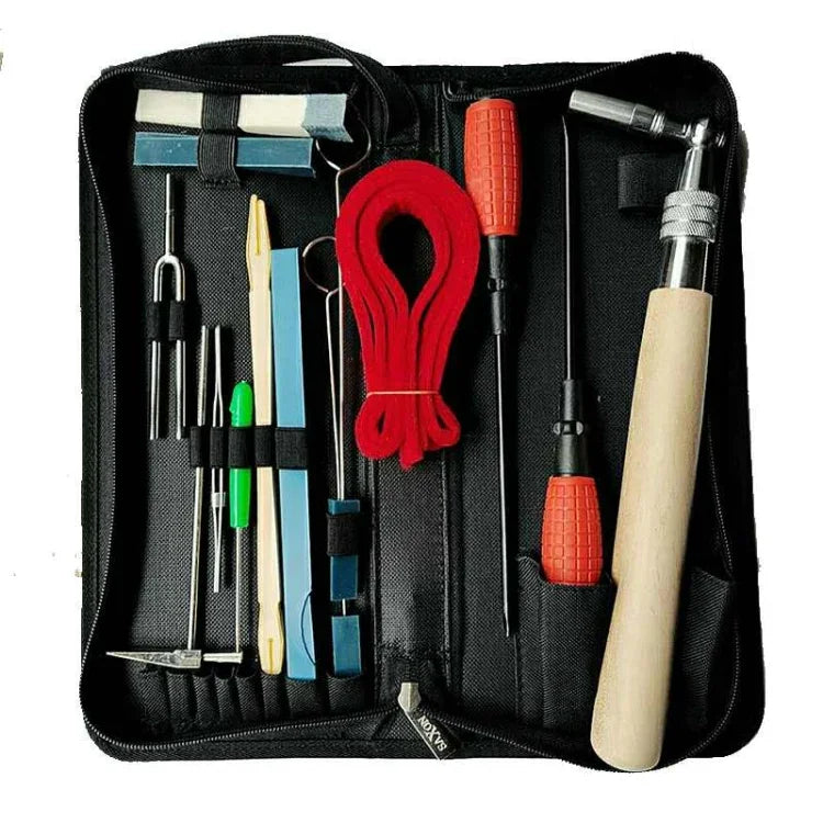 Conjunto de Ferramentas para Afinação de Piano 16 em 1, Chave de Afinação de Piano 16 em 1