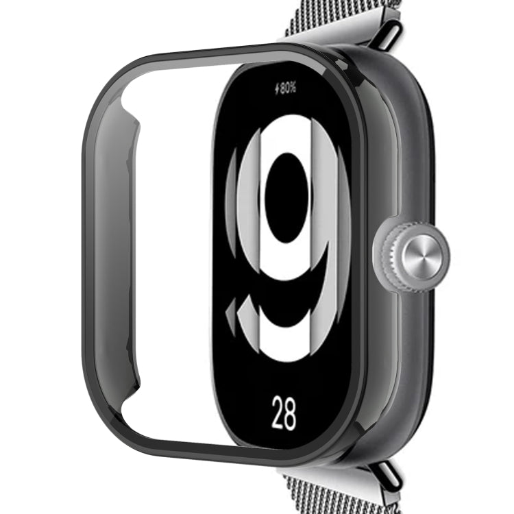 PC + Tempered Glass Integrated Watch Protective Case, For Redmi Watch 4
