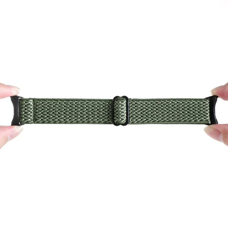 Correia de Relógio em Nylon Trançado Ondulado 20mm, Para Google Pixel Watch 4 / 3 / 2 / 1 41mm