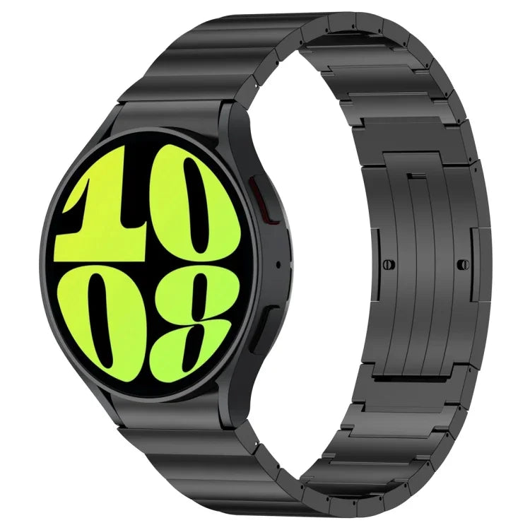 Pulseira de Relógio em Metal Estilo Botão com Uma Conta, Para Samsung Galaxy Watch6/6 Classic/5/5 Pro