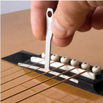 Régua em T para Guitarra 9 em 1, Medidor de Braço, Escala, Curvatura dos Trastes, Curvatura do Espaçamento das Cordas, Paquímetro Ajustável, Régua em T para Guitarra 9 em 1