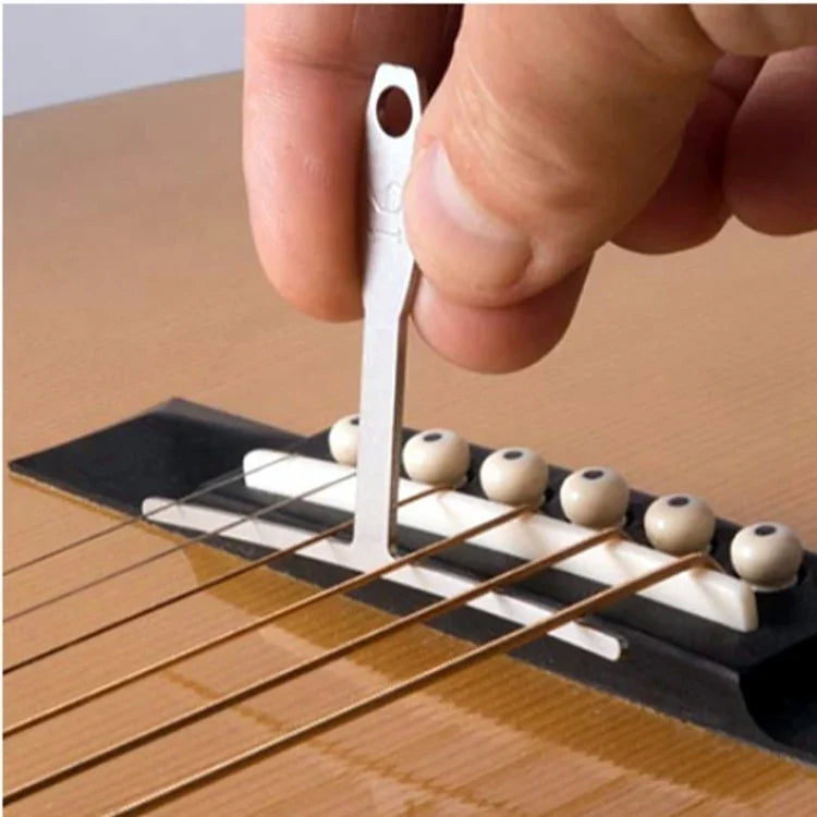 Régua em T para Guitarra 9 em 1, Medidor de Braço, Escala, Curvatura dos Trastes, Curvatura do Espaçamento das Cordas, Paquímetro Ajustável, Régua em T para Guitarra 9 em 1
