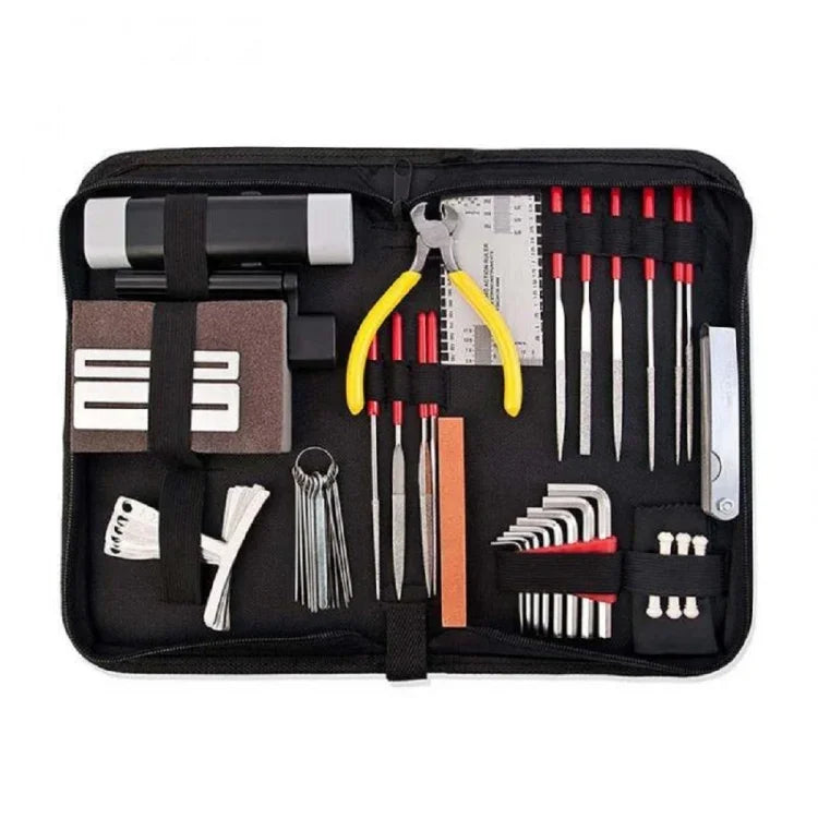 Conjunto Multifuncional de Ferramentas para Reparação e Manutenção de Guitarra, Ferramentas de Reparação de Guitarra