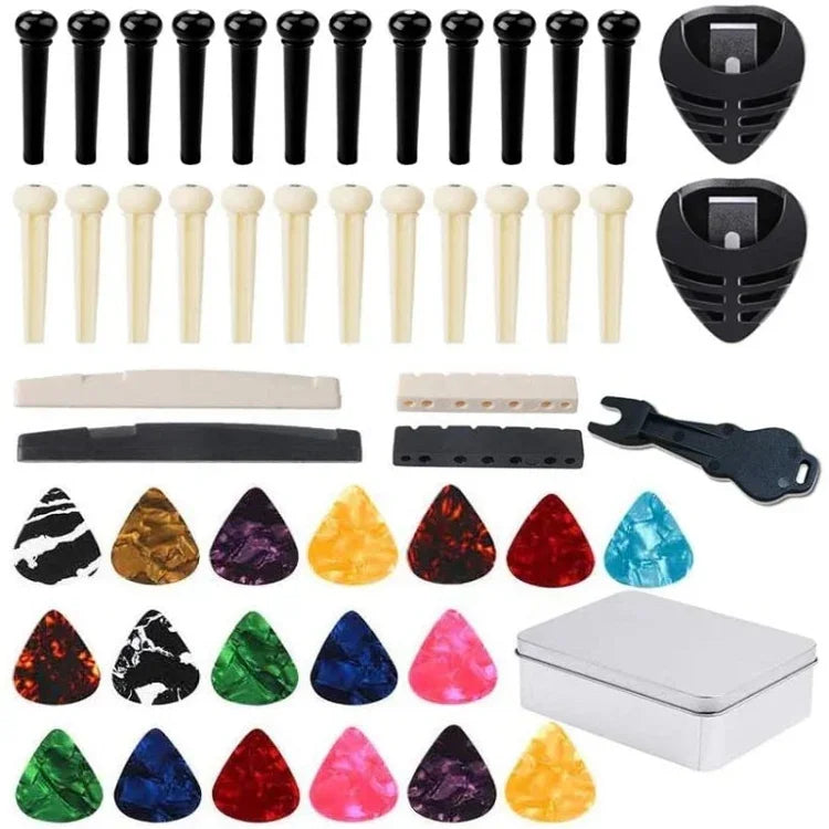 Conjunto de Pinos para Guitarra 50 em 1, 50 em 1