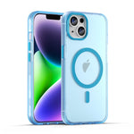 Capa de Telefone MagSafe em TPU Translúcido Fosco + PC com Cobertura Total, Para iPhone 14 Pro Max, Para iPhone SE 2022 / 2020 / 8, Para iPhone 13 Pro Max, Para iPhone 13 Pro, Para iPhone 13
