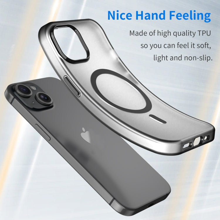 Capa de Telefone MagSafe em TPU Translúcido Fosco + PC com Cobertura Total, Para iPhone 14 Pro Max, Para iPhone SE 2022 / 2020 / 8, Para iPhone 13 Pro Max, Para iPhone 13 Pro, Para iPhone 13