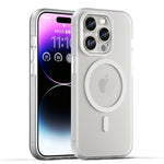 Capa de Telefone MagSafe em TPU Translúcido Fosco + PC com Cobertura Total, Para iPhone 16 Pro, Para iPhone 16 Plus, Para iPhone 16, Para iPhone 15 Pro Max, Para iPhone 15 Pro