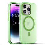 Capa de Telefone MagSafe em TPU Translúcido Fosco + PC com Cobertura Total, Para iPhone 16 Pro, Para iPhone 16 Plus, Para iPhone 16, Para iPhone 15 Pro Max, Para iPhone 15 Pro