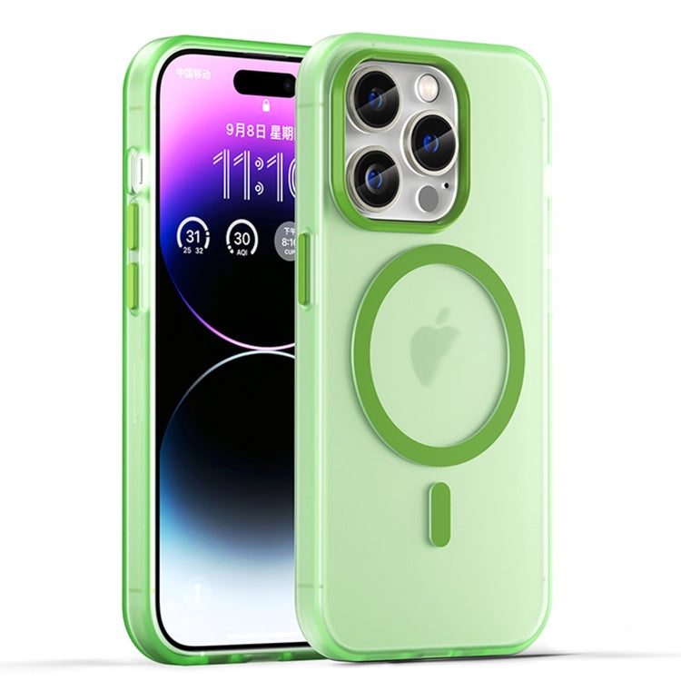 Capa de Telefone MagSafe em TPU Translúcido Fosco + PC com Cobertura Total, Para iPhone 16 Pro, Para iPhone 16 Plus, Para iPhone 16, Para iPhone 15 Pro Max, Para iPhone 15 Pro