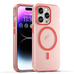 Capa de Telefone MagSafe em TPU Translúcido Fosco + PC com Cobertura Total, Para iPhone 16 Pro, Para iPhone 16 Plus, Para iPhone 16, Para iPhone 15 Pro Max, Para iPhone 15 Pro