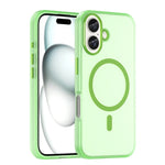 Capa de Telefone MagSafe em TPU Translúcido Fosco + PC com Cobertura Total, Para iPhone 16 Pro, Para iPhone 16 Plus, Para iPhone 16, Para iPhone 15 Pro Max, Para iPhone 15 Pro