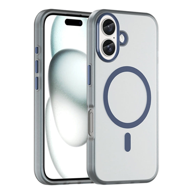 Capa de Telefone MagSafe em TPU Translúcido Fosco + PC com Cobertura Total, Para iPhone 16 Pro, Para iPhone 16 Plus, Para iPhone 16, Para iPhone 15 Pro Max, Para iPhone 15 Pro