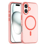 Capa de Telefone MagSafe em TPU Translúcido Fosco + PC com Cobertura Total, Para iPhone 16 Pro, Para iPhone 16 Plus, Para iPhone 16, Para iPhone 15 Pro Max, Para iPhone 15 Pro