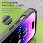 Capa de Telefone MagSafe em TPU Translúcido Fosco + PC com Cobertura Total, Para iPhone 16 Pro, Para iPhone 16 Plus, Para iPhone 16, Para iPhone 15 Pro Max, Para iPhone 15 Pro