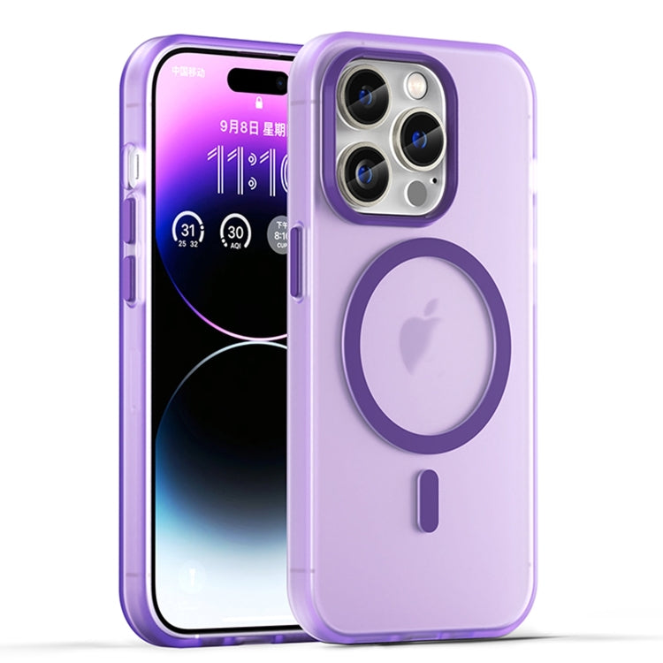 Capa de Telefone MagSafe em TPU Translúcido Fosco + PC com Cobertura Total, Para iPhone 16 Pro, Para iPhone 16 Plus, Para iPhone 16, Para iPhone 15 Pro Max, Para iPhone 15 Pro