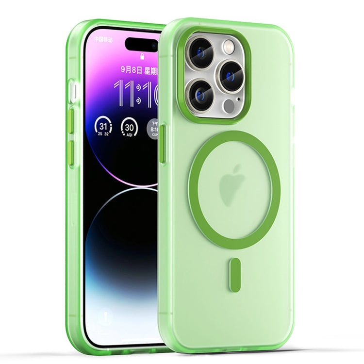 Capa de Telefone MagSafe em TPU Translúcido Fosco + PC com Cobertura Total, Para iPhone 16 Pro, Para iPhone 16 Plus, Para iPhone 16, Para iPhone 15 Pro Max, Para iPhone 15 Pro